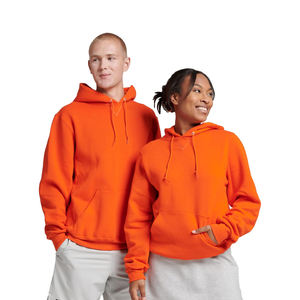 Sweat-shirt à capuche en molleton épais pour hommes, pull-over surdimensionné, sweat-shirt chaud et décontracté avec grande poche, streetwear d'hiver en coton - Product Image 1