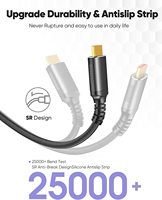 Câble plaqué or pour 2.0, en alliage d'aluminium, 18 Gbps, HDR dynamique, TDR, HDTV 4K 60Hz, gaine en PVC pour projecteur et lecteur DVD