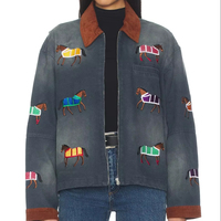 Veste d'hiver décontractée en toile pour femmes et hommes de haute qualité, personnalisable, fermeture éclair debout, confortable, chaude, imperméable, en polyester