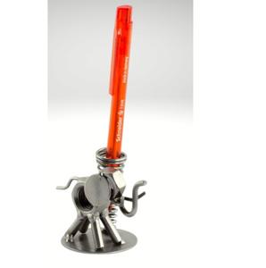 Indian Handmade Iron Pen Pencil Holder Contemporary <b>Light</b> Weight Round <b>for</b> Home Study Room Office Tabletop Decor Pen Stand - Product Image 5