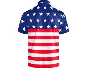 เสื้อกีฬาสำหรับผู้ชายแบบแห้งเร็วผ้าโพลีเอสเตอร์แห้งเร็วป้องกันการระเหิดแบบระเหิด100% 200กรัม - Product Image 2