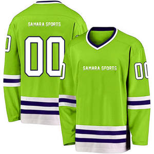 Unisex Verano Nuevo Diseño Internacional Hockey Sobre Hielo Jersey OEM Servicio Poliéster Sublimación Hockey Sobre Hielo Desgaste - Product Image 2