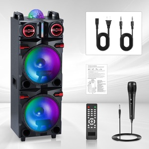 Proveedor Verificado KH Original Altavoz de 4500W para Uso en Interiores y Exteriores, Recargable, con Doble Subwoofer de 10 Pulgadas, Entrega a Domicilio - Product Image 4
