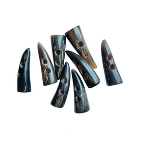 กระดุมหัวเข็มขัดทำมือจากเขาควายธรรมชาติ คุณภาพสูง กันน้ำ พร้อมโลโก้สั่งทำ สำหรับของขวัญทางธุรกิจ- ZEHRA INDUSTRIES - Product Image 5