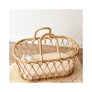 Muebles y artesanías encantadores para cuna de bebé, silla de ratán de 5 a 6m, bastón crudo fuerte para sujetar al bebé 99GD - Product Image 6