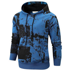 100% coton décontracté pull à capuche sweat pour hommes et femmes à manches longues Streetwear avec broderie d'impression numérique pour l'automne - Product Image 3