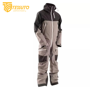 Traje de esquí cómodo y ligero para hombre de talla grande con material duradero y cuello con capucha Venta caliente disponible en tarifa al por mayor - Product Image 4