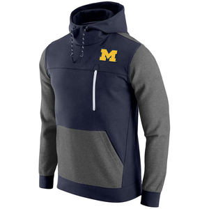 Customization 2025 Best Selling <b>Men's</b> <b>Navy</b> UOM High Quality Slim Fit Pullover Hoodie - Product Image 2