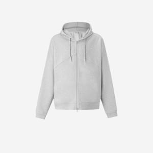 Fabricante de Sudaderas con Capucha Personalizadas OEM, Sudadera con Capucha Cuadrada de Alta Calidad 100% Algodón para Hombre, Sudadera con Capucha con Estampado Puff, Sudadera con Capucha con Cierre - Product Image 6