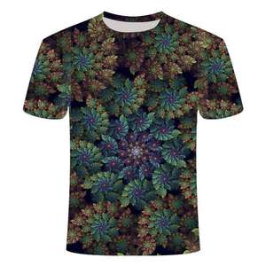 Camiseta estampada de algodón con estilo para hombre, ropa ligera de verano, traje informal gráfico cómodo a la moda - Product Image 4