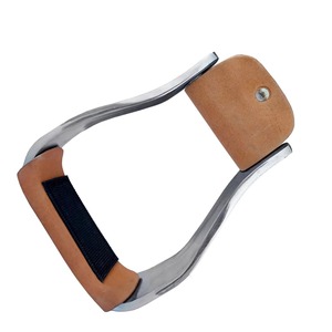 Estribos Occidentales de Acero Inoxidable con Recubrimiento de Color, Duraderos, con Superficie Ancha Antideslizante, Diseño Elegante y Personalizado para Montar a Caballo - Product Image 6