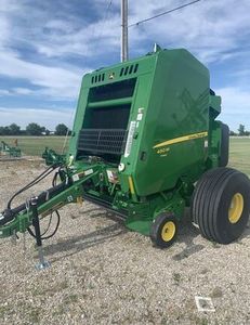 Presse à balles ronde et carrée pour tracteur, pour foin/herbe/paille, moteur haute productivité, origine américaine, garantie 1 an, inspection vidéo - Product Image 3