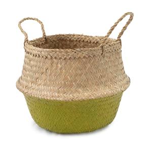 Paniers de rangement en jonc de mer faits à la main pour organiser le décor panier d'herbe de mer en paille de raphia naturel - Product Image 6