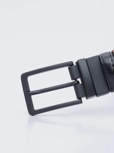 Ceintures réversibles en cuir véritable personnalisées de haute qualité pour hommes, mode de luxe en jean avec boucle ardillon style OEM, vente en gros de ceintures habillées - Product Image 4