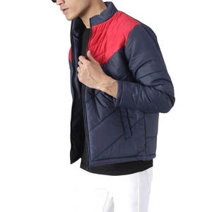 แจ็กเก็ตขนปลาปักเป้าคุณภาพสูงของผู้ชายแจ็คเก็ตแบบเป็นทางการสำหรับฤดูหนาวพร้อมซิปปิดกันลมสั่งทำได้สำหรับความอบอุ่นที่ทันสมัย - Product Image 3