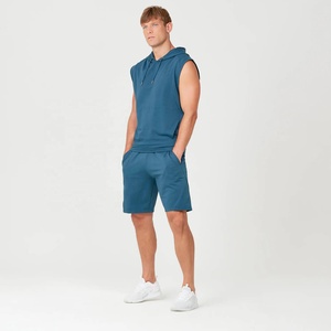 Camiseta sin mangas para hombre, sudadera deportiva con capucha para entrenamiento, gimnasio, culturismo, camiseta muscular de punto, sudaderas con capucha de bajo precio con bolsillo - Product Image 6