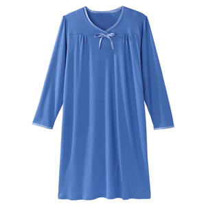 Bata de Paciente Unisex Adaptable para Recuperación Postoperatoria con Acceso al Puerto de Quimioterapia, Tejido Jersey 100% Algodón, Cierre de Presión en los Hombros - Product Image 5