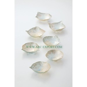 Mesa DE TRABAJO martillada, comida decorativa, nueces y dátiles, cuencos para servir, cuencos de servidor lujosos pulidos con espejo brillante de acero inoxidable - Product Image 3