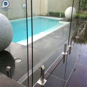 PRIMA prezzo a buon mercato ringhiera con vetro Frameless e rubinetto durevole piscina balaustra - Product Image 5