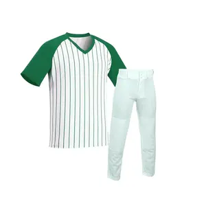Uniforme de baseball avec logo personnalisé Uniformes de baseball sublimation pour jeunes garçons Maillot uniforme d'équipe de baseball - Product Image 2
