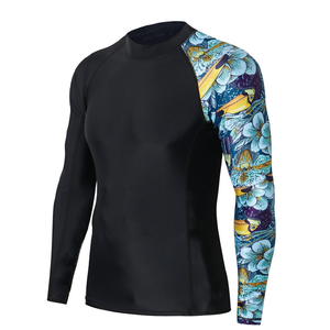 Meilleur Maillot de Bain Homme 2026 de Haute Qualité à Manches Longues Anti-UV Séchage Rapide Respirant Spandex/Polyester - Product Image 3