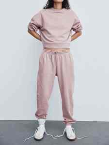 Haute exigence femmes sweat personnalisé couleurs unies Simple plaine meilleur hiver mode prix de gros sweat pour les femmes - Product Image 2