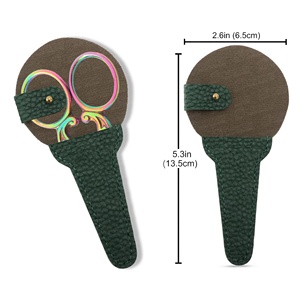 Ciseaux de manucure courbés de style russe en acier inoxydable, outil de beauté pour l'élimination des peaux mortes avec poignée, livré avec emballage - Product Image 4