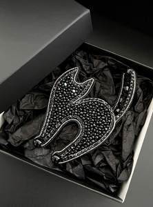 Broches con cuentas Broche de diseñador hecho a mano. Accesorios de alta calidad. Broche de diseño único. El mejor regalo para baby shower. - Product Image 2