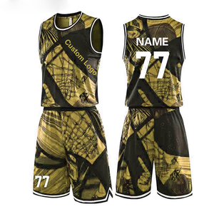 2024 uniformes de basket-ball de haute qualité nouveau Design Sublimation imprimé maillot Shorts vêtements de sport respirants pour grandes tailles personnalisées - Product Image 5