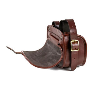 OEM & ODM Wholesale Genuine Cow Leather Hunting Cartridge Shell Ammo Holder <b>Bag</b> made for Outdoor Hunting and <b>Shooting</b> Sports - Product Image 2