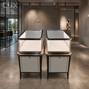 Vitrine de présentation de bijoux en verre robuste sur mesure LUX, comptoir de présentation, vitrine de luxe pour bijoux - Product Image 2
