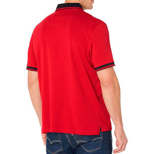 Camiseta de Golf Personalizada ODM de Algodón 100% Orgánico para Hombre, Manga Corta, Estilo Casual Elegante, Tejida, de BD - Product Image 6