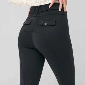กางเกงรัดรูปสำหรับขี่ม้าของผู้หญิงกางเกงเลกกิ้งสำหรับขี่ม้าผ้ารัดหัวเข่าน้ำหนักเบา - Product Image 6
