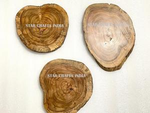 Vente chaude cadeaux de mariage de noël plateau de charcuterie en bois rotatif en bois naturel plateau rond en bambou fromage planche à légumes - Product Image 5