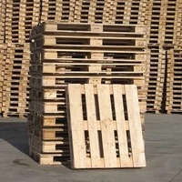 Palettes en bois Euro à simple face de haute qualité, neuves et d'occasion, en pin avec matériaux plastiques et en papier, entrée 4 directions, usage industriel