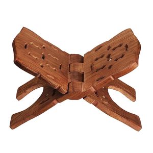 Sheesham ที่ตั้งหนังสือไม้แกะสลักศักดิ์สิทธิ์สำหรับคัมภีร์กุรอาน, ที่ตั้งหนังสือพระคัมภีร์ไบเบิ้ล - Product Image 3