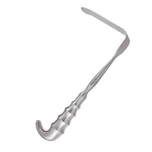 Retractor Simon de Alta Calidad, 155x27mm/155x22mm, Acero Inoxidable, 28cm de Longitud, Instrumentos Quirúrgicos Manuales - Product Image 2