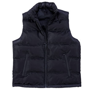 Chaleco Acolchado de Invierno para Hombre, de Alta Calidad, Informal, de Lona, con Cuello Redondo, Reversible, Talla Grande, Transpirable - Product Image 3