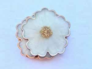 Posavasos de resina elegantes hechos a mano de diseño único para decoración de mesa y opción de regalo - Product Image 3