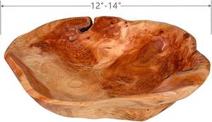 Cuenco de madera hecho a mano de alta calidad ecológico para decoración de cocina que sirve a precio al por mayor por HF CRAFTS - Product Image 5