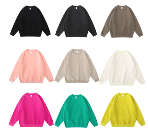 Pull ras du cou vierge de haute qualité unisexe lourd sweat-shirts impression de logo personnalisé avec la meilleure qualité - Product Image 6