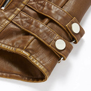 Meilleur Gilet en Cuir Véritable pour Homme, Chaud et Imperméable pour l'Automne et l'Hiver, Modèle Sans Manches avec Poches Décoratives - Product Image 2