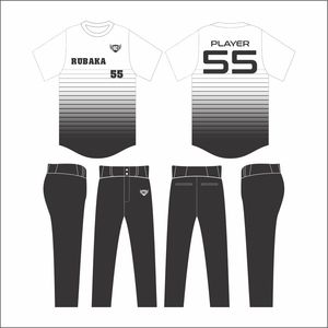 Camiseta de béisbol blanca barata de manga corta personalizada, venta al por mayor, sublimación y bordado, fabricante de uniformes de Béisbol Mundial - Product Image 2