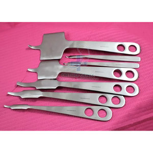 Ensemble de leviers orthopédiques en acier inoxydable, instruments chirurgicaux de qualité médicale, outils manuels certifiés CE, usage hospitalier - Product Image 4