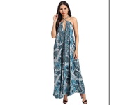 Robe d'été décontractée Y2K Streetwear taille unique, motif floral à pois, mignonne et élégante, écologique, lavable, tissée, longueur genou, naturelle