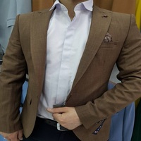 Costumes pour hommes fabriqués en Turquie Blazers à revers châle personnalisés de haute qualité