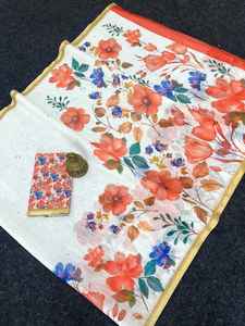 Indien Banarasi doux soie Saree Zari tissage belle tenue traditionnelle y compris chemisier pièces prix de gros pour indien - Product Image 2