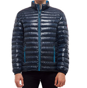 2025 hiver mode hommes élégant doudoune meilleure qualité conception personnalisée vêtements d'extérieur fermeture à glissière toile bouffée bulle manteau - Product Image 4
