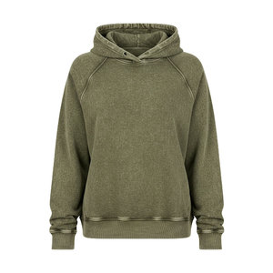 Nouveau design de sweats à capuche délavés pour femmes, nouvelle collection, vente chaude, faible MOQ - Product Image 1