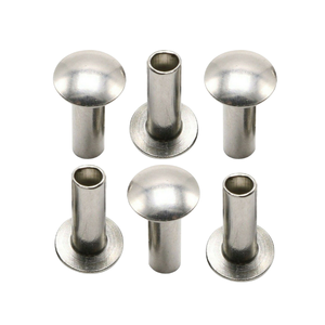Prêt à expédier Rivets tubulaires à tête bombée creuse Rivets semi-tubulaires en acier inoxydable Bon prix Fabricant d'attaches du Vietnam - Product Image 6